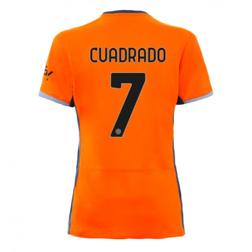 Maillot de foot Inter Milan Juan Cuadrado #7 Troisième Femmes 2023-24 Manches Courte